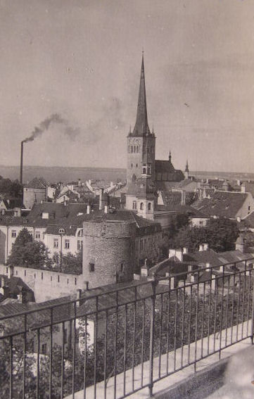 Panorama dawnego Tallina