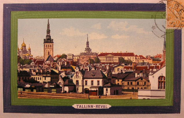 Panorama Tallina w pełnej krasie