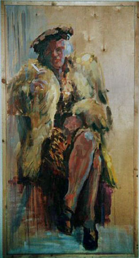 Stara Ballerina (1999) Obrazy i rysunki Edy Lőhmus