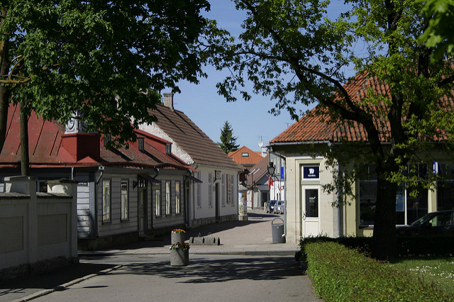 Kuressaare, zdj. Kazimierz Popławski