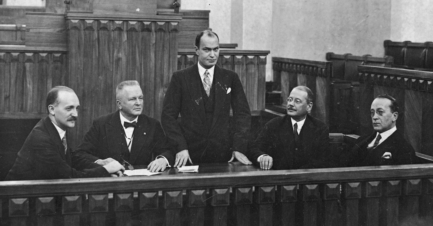 Zebranie organizacyjne Towarzystwa Polsko-Estońskiego w Warszawie, 1929 r. Zdj. Narodowe Archiwum Cyfrowe.